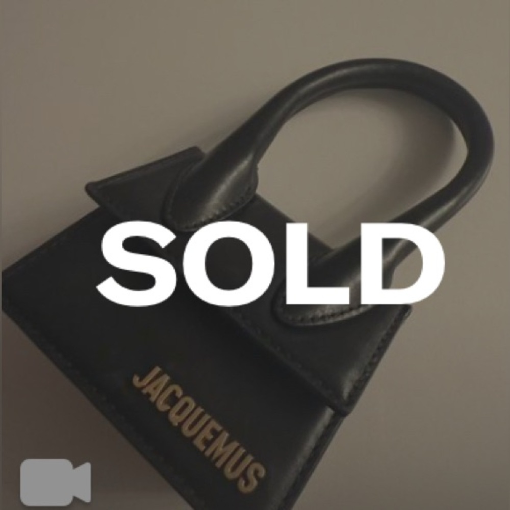 Jacquemus Black le chiquito bag